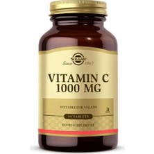 Solgar Vitamin C 1000 Mg 90 Tablet Bağışıklık Destekleyici Takviye