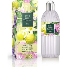 Eyüp Sabri Tuncer Verbena & Zinde Limon Kolonyası Pet Şişe 400 ml 68 Derece Ferahlatıcı Koku