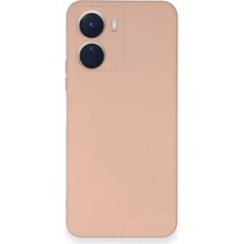 Motto Ticaret Newface Vivo Y16 Kılıf Nano Içi Kadife Silikon - Pudra