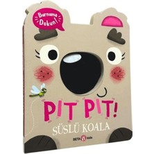 Beta Kids Pıt Pıt Burnuma Dokun Süslü Koala (Sesli Kitap)