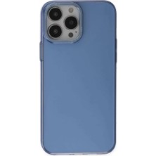 Motto Ticaret Newface Apple Iphone 13 Pro Kılıf Anka Pc Sert Metal Kapak - Mavi