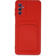 Motto Ticaret Newface Samsung Galaxy A14 4g Kılıf Kelvin Kartvizitli Silikon - Kırmızı