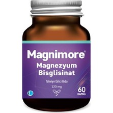 Magnimore Magnezyum Bisglisinat 60 Kapsül