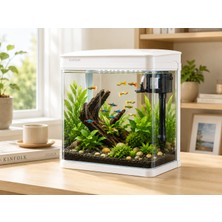 SunSun JR-230 Cam Akvaryum 7 Litre Beyaz