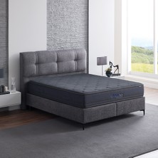 Yataş Relax Tech Yatak, New Lento Baza, Relaxis Başlık 3 'lü Set - Antrasit