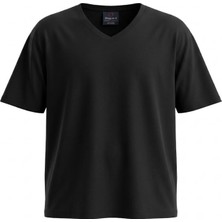 Lifeguard Büyük Beden V Yaka Tshirt