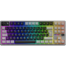 GameBooster Lynra Rgb Gasket LCD 3 Mode Hot-Swap Oil Switch Pbt Keycaps Gaming KLAVYE(GB-G15)