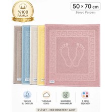 Serafina 50X70 AYAK HAVLUSU 5 FARKLI RENK %100 PAMUK