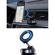 Otokap Universal Mıknatıslı Araç Içi Telefon Tutucu Profesyonel Vantuzlu Universal Manyetik Telefon Standı