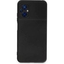 Renas Store Xiaomi Poco M5 Kılıf Nano Içi Kadife Silikon - Siyah