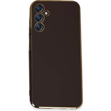 Renas Store Samsung Galaxy M14 5g Kılıf Volet Silikon - Siyah