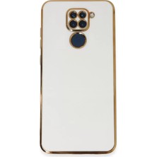 Renas Store Xiaomi Redmi Note 9 Kılıf Volet Silikon - Beyaz