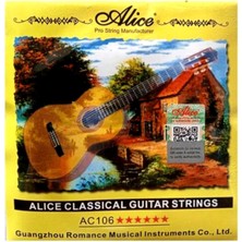 Alice AC106 Klasik Gitar Takım Tel AC-106