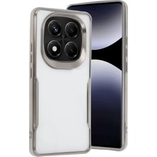 Renas Store Xiaomi Redmi Note 14 Pro 5g Kılıf Boyi Silikon Kapak - Titan Gri