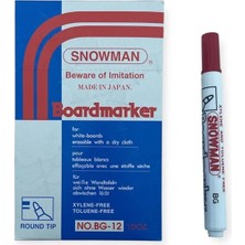 Esmo Snowman Kırmızı Tahta Kalemi