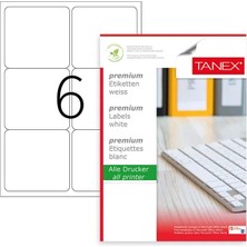 Taneks Tanex Laser Etiket TW-2006 99,1X93,1 mm 100 Adet