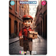 BTOYS KIDS 24 PARÇA PUZZLE POSTACI CAN