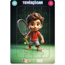 BTOYS KIDS 24 PARÇA PUZZLE TENİSÇİ CAN