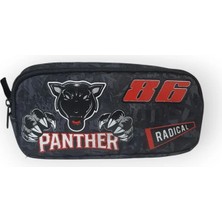 Muggle The Orıgınal Panther 86 Siyah Çift Bölmeli Kalem Çantası