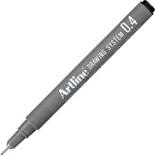 Lisans Artline Çizim Kalemi 234 Siyah 0.4 mm 12'li Paket