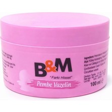 Mey İthalat B&m Vazelin Pembe 100 ml