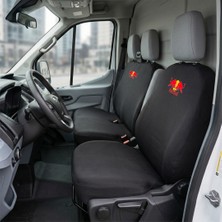 Antwax Ford Transit Siyah Penye Oto Koltuk Kılıfı - Red Bull Baskılı