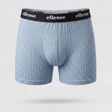 Ellesse 6SM9063-BL Erkek Pamuklu Boxer - Mavi