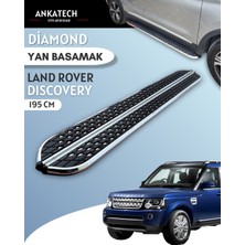 Ankatech Land Rover Discovery 4 Dıamond Krom Yan Basamak 193 cm 2009-2016 A+ Kalite