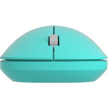 Egecen Lenovo Lecoo WS214 Kablosuz Optic 1600DPI Turkuaz Mouse