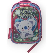 Muggle The Orıgınal Cute Koala Mavi Okul Çantası MU.8744