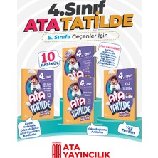 Ata Yayıncılık 4. Sınıf Ata Tatilde Setimiz