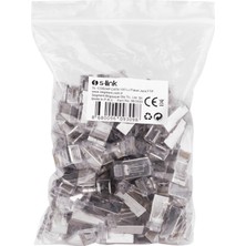 Egecen S-Lınk SL-COB24P, RJ45, Yeni Nesil Jac, Utp, Cat6, Metal (100LÜ Paket)