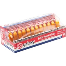 Kısmet Hırdavat Galaxy Bant Makineli Şeffaf 12’li Paket