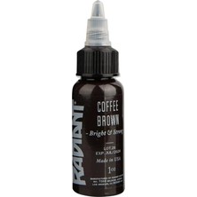 Mey İthalat Coffee Brown - Radiant Tattoo Dövme Boyası - 1OZ/30ML