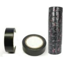 Plastik Izole Elektrik Bandı - Siyah 10'lu Paket