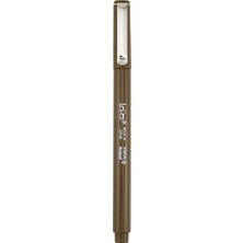 Esmo Marvy Le Pen Fineliner Extra Metal Klips Sepia