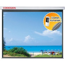 Egecen Codegen Ex-24 240X200 Motorlu Uzaktan Kumandalı Perde