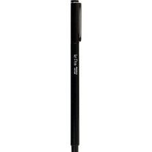 Esmo Marvy Le Pen Fineliner Extra Metal Klips Black