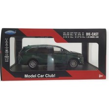 İrem Oyuncak Asya Metal Die-Cast 1:24 Toyota Sienna Model Araba