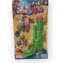 İrem Oyuncak Ping Pong Gun Bowling Set Çocuklar Için 2'si 1 Arada Eğlence