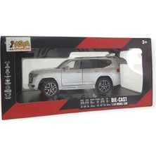 İrem Oyuncak Asya Metal Die-Cast 1:24 Toyota Land Cruiser Model Araba