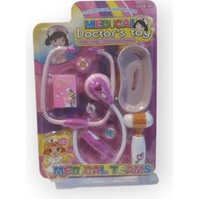Medical Doktor's Toy Işıklı Sesli Pembe Doktor Seti