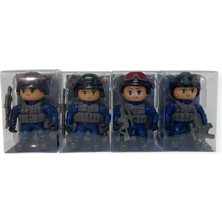 İrem Oyuncak C Toys 8cm Special Police Collect Them All 4'lü Set