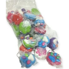 İrem Oyuncak Olgun Toys Squishy Pati Anahtarlık 36'lı