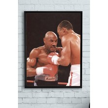 Mey İthalat Postermanya (PSTER12134) Marvin Hagler Dövüş Çerçeveli Tablo 2 (40X50CM)