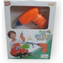 3D Creative Build Set Elektrikli Tornavidalı Eğitici Set
