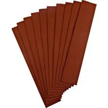 Viva Puti 50X200 cm Kahverengi Grafon Kağıdı 10'lu Paket Doğal ve Sıcak Bir Dokunuş