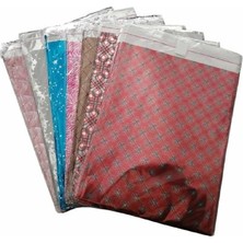 Buket Bayrakçılık Buket BKT-802 Metalize Bantlı Poşet 11X12 cm Desenli 100'LÜ