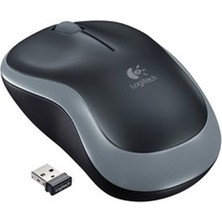 Egecen Logitech M185 910-002235 Kablosuz+Usb Nano Alıcılı Siyah/gri Mouse