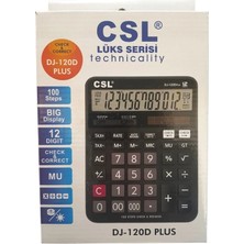 Zersan Csl Hesap Makinesi DJ-120 D Plus Masa Tipi